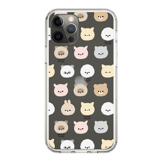 スリムプロテクションケース［ mofmofriends - フェイス ］