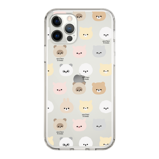 スリムプロテクションケース［ mofmofriends - フェイス ］