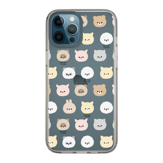 スリムプロテクションケース［ mofmofriends - フェイス ］