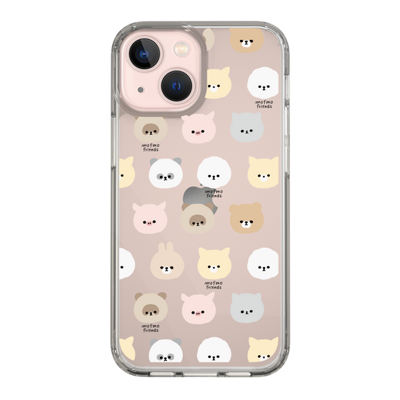 スリムプロテクションケース［ mofmofriends - フェイス ］