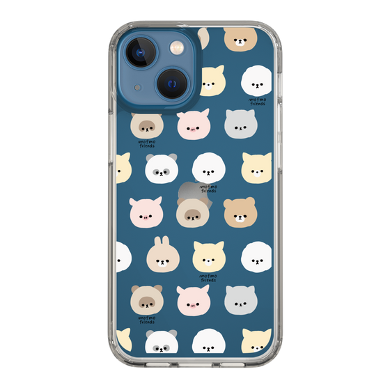 スリムプロテクションケース［ mofmofriends - フェイス ］