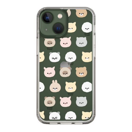 スリムプロテクションケース［ mofmofriends - フェイス ］