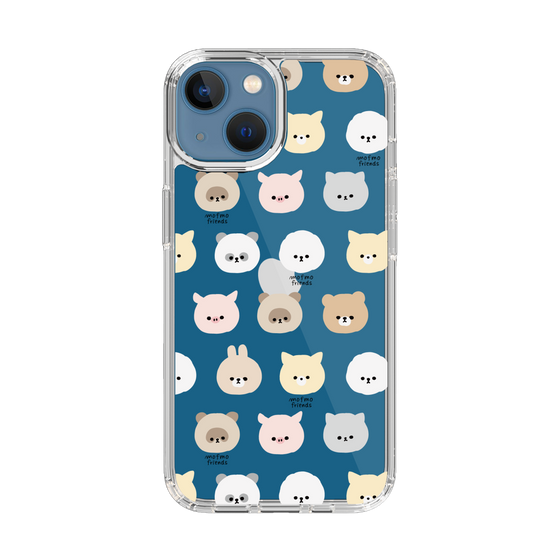 スリムプロテクションケース［ mofmofriends - フェイス ］