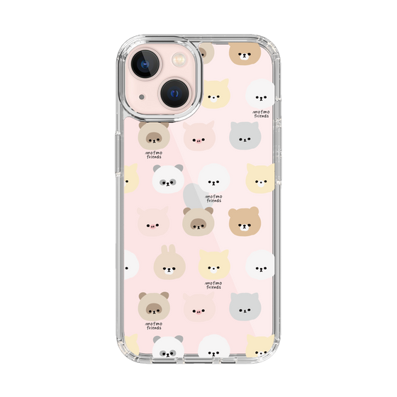 スリムプロテクションケース［ mofmofriends - フェイス ］