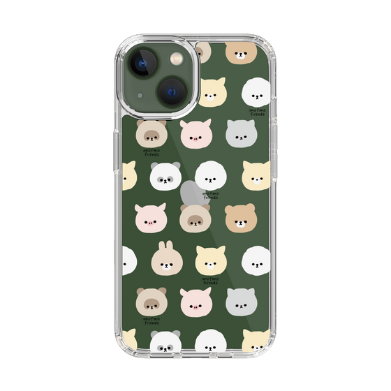 スリムプロテクションケース［ mofmofriends - フェイス ］