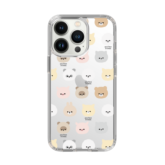 スリムプロテクションケース［ mofmofriends - フェイス ］
