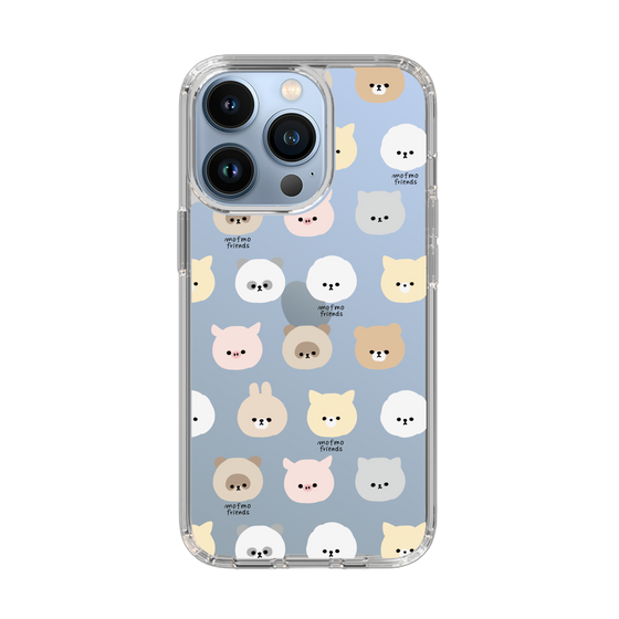 スリムプロテクションケース［ mofmofriends - フェイス ］
