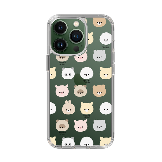 スリムプロテクションケース［ mofmofriends - フェイス ］