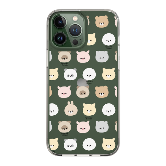スリムプロテクションケース［ mofmofriends - フェイス ］