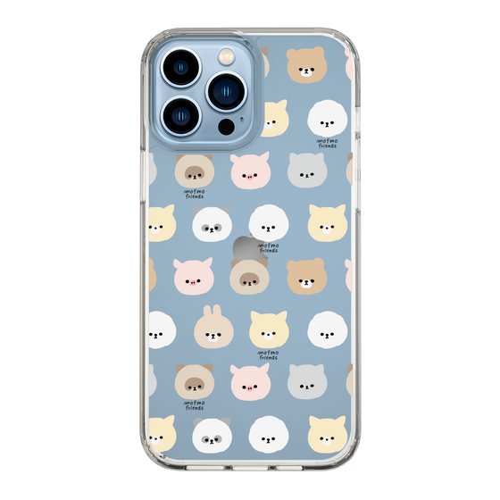 スリムプロテクションケース［ mofmofriends - フェイス ］