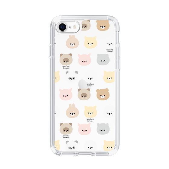 スリムプロテクションケース［ mofmofriends - フェイス ］