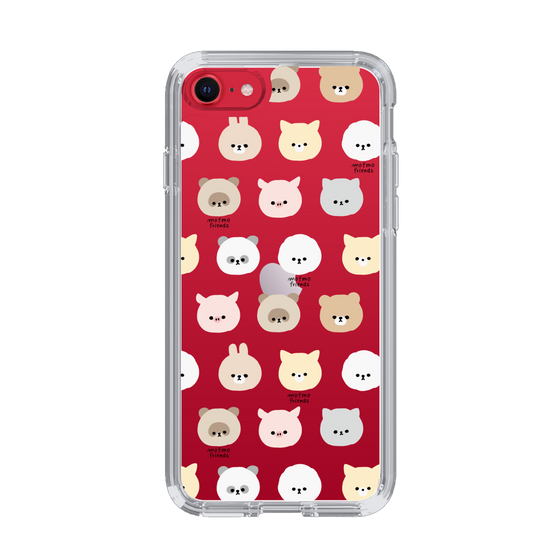 スリムプロテクションケース［ mofmofriends - フェイス ］