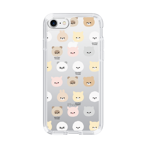 スリムプロテクションケース［ mofmofriends - フェイス ］
