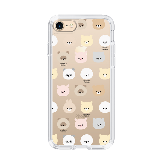 スリムプロテクションケース［ mofmofriends - フェイス ］