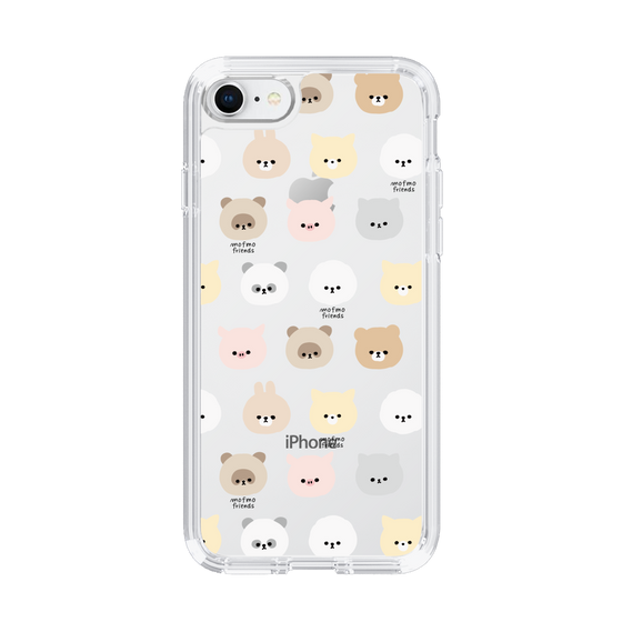 スリムプロテクションケース［ mofmofriends - フェイス ］
