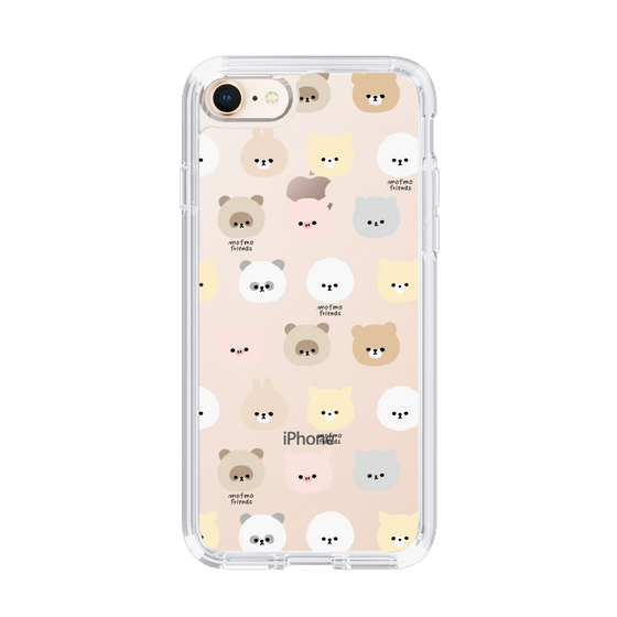 スリムプロテクションケース［ mofmofriends - フェイス ］