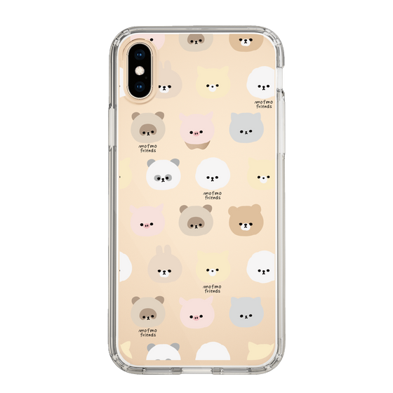 スリムプロテクションケース［ mofmofriends - フェイス ］