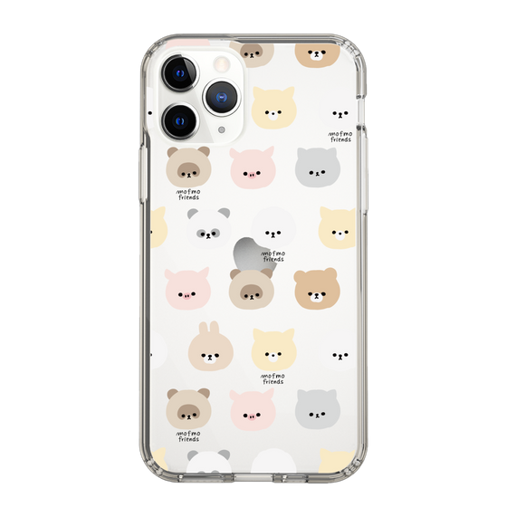 スリムプロテクションケース［ mofmofriends - フェイス ］