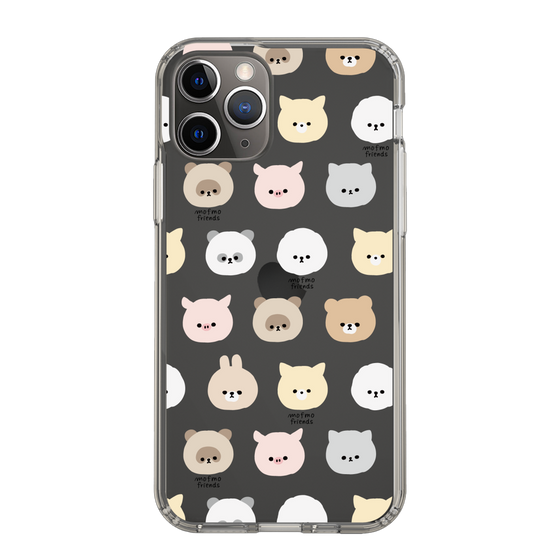 スリムプロテクションケース［ mofmofriends - フェイス ］