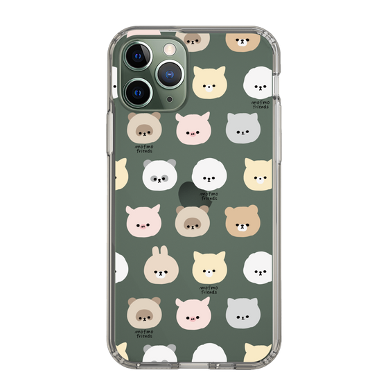 スリムプロテクションケース［ mofmofriends - フェイス ］