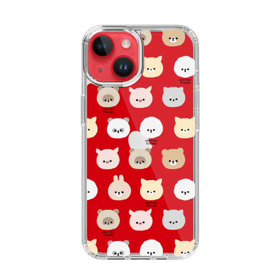 スリムプロテクションケース［ mofmofriends - フェイス ］