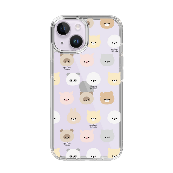 スリムプロテクションケース［ mofmofriends - フェイス ］
