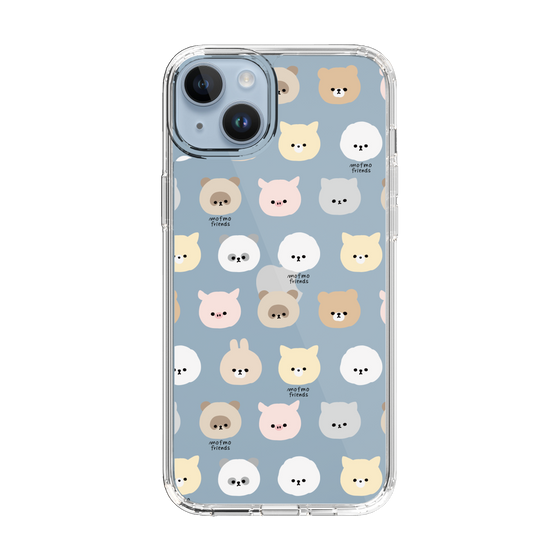 スリムプロテクションケース［ mofmofriends - フェイス ］