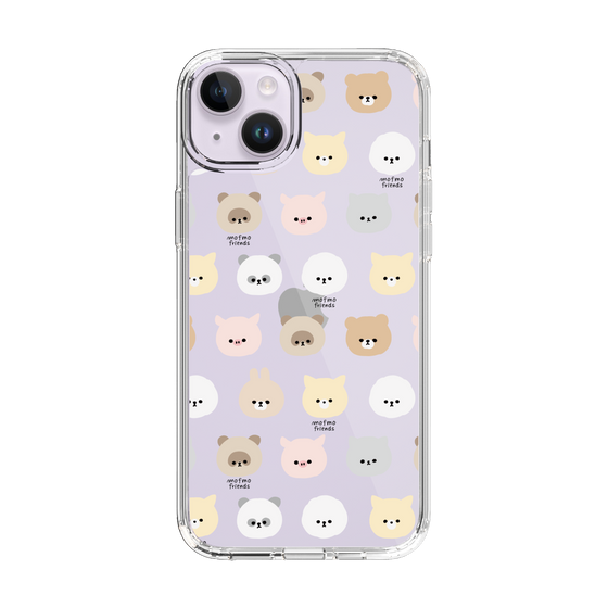 スリムプロテクションケース［ mofmofriends - フェイス ］