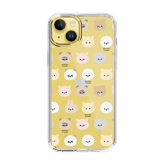 スリムプロテクションケース［ mofmofriends - フェイス ］