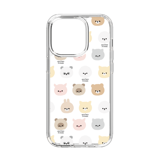 スリムプロテクションケース［ mofmofriends - フェイス ］