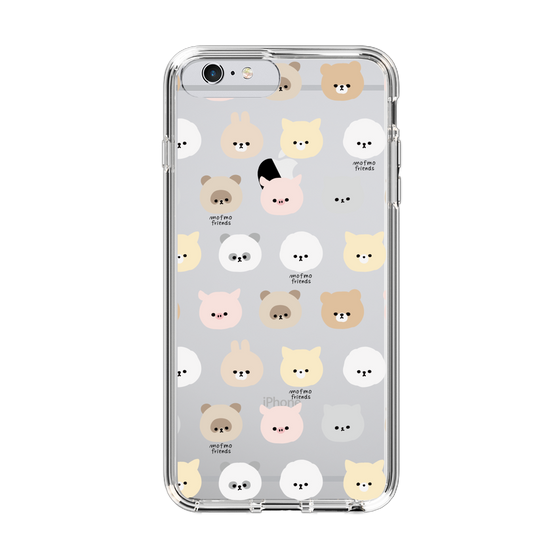 スリムプロテクションケース［ mofmofriends - フェイス ］
