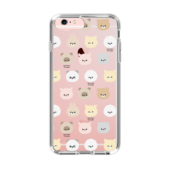 スリムプロテクションケース［ mofmofriends - フェイス ］