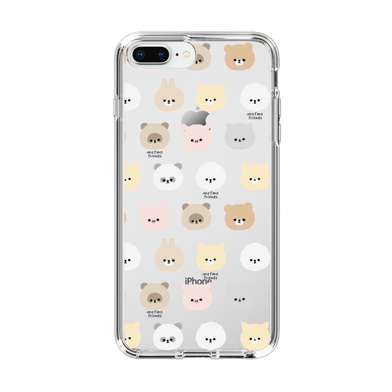 スリムプロテクションケース［ mofmofriends - フェイス ］