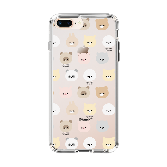 スリムプロテクションケース［ mofmofriends - フェイス ］