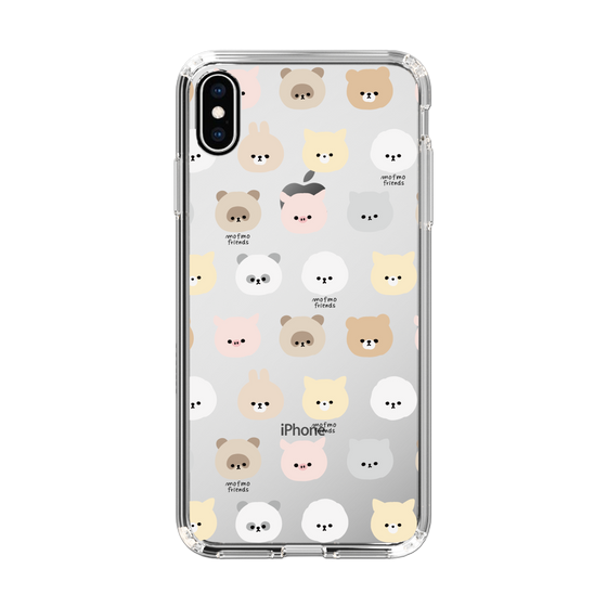 スリムプロテクションケース［ mofmofriends - フェイス ］