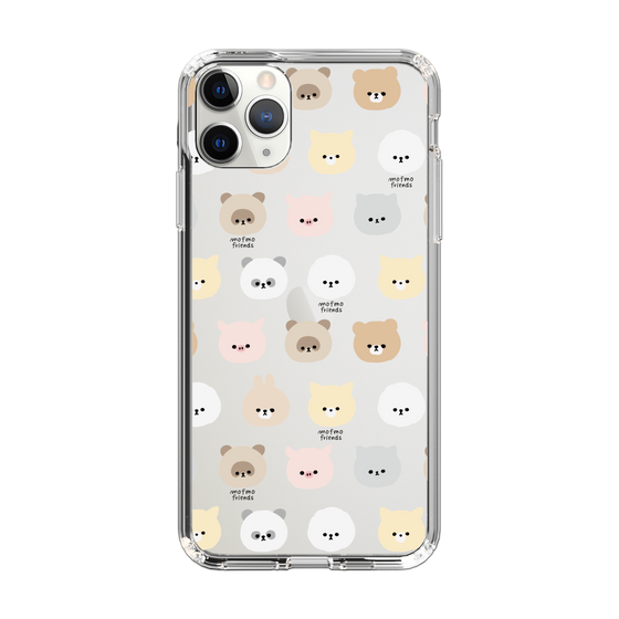 スリムプロテクションケース［ mofmofriends - フェイス ］