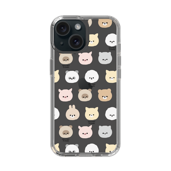 スリムプロテクションケース［ mofmofriends - フェイス ］