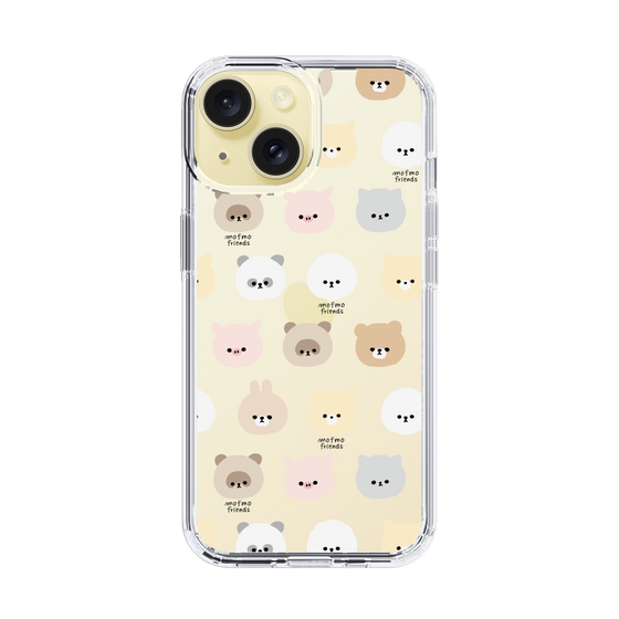 スリムプロテクションケース［ mofmofriends - フェイス ］