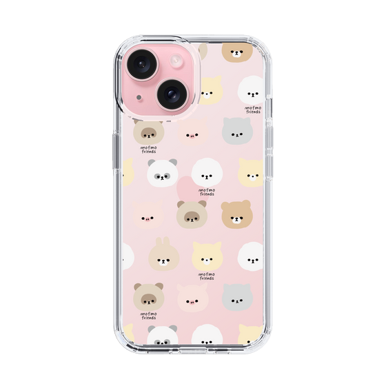 スリムプロテクションケース［ mofmofriends - フェイス ］