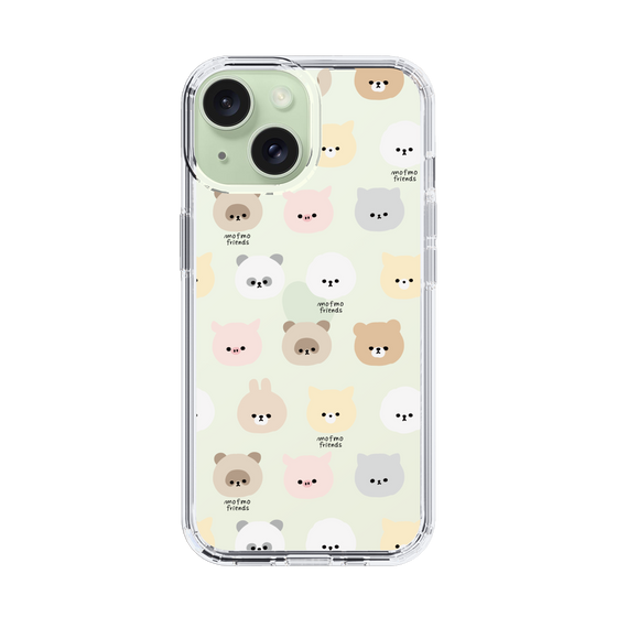 スリムプロテクションケース［ mofmofriends - フェイス ］