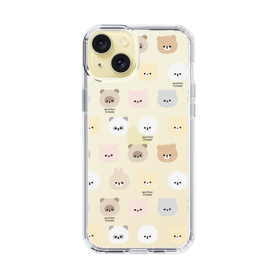 スリムプロテクションケース［ mofmofriends - フェイス ］