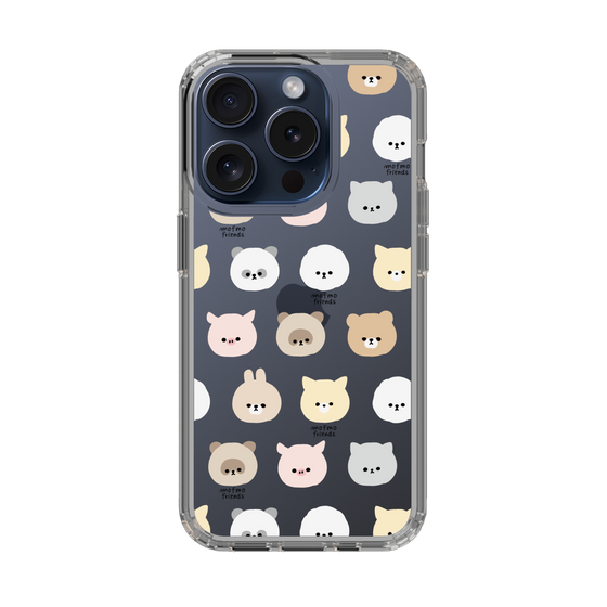 スリムプロテクションケース［ mofmofriends - フェイス ］