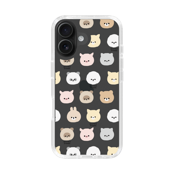 スリムプロテクションケース［ mofmofriends - フェイス ］