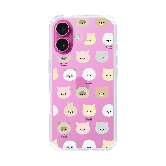 スリムプロテクションケース［ mofmofriends - フェイス ］