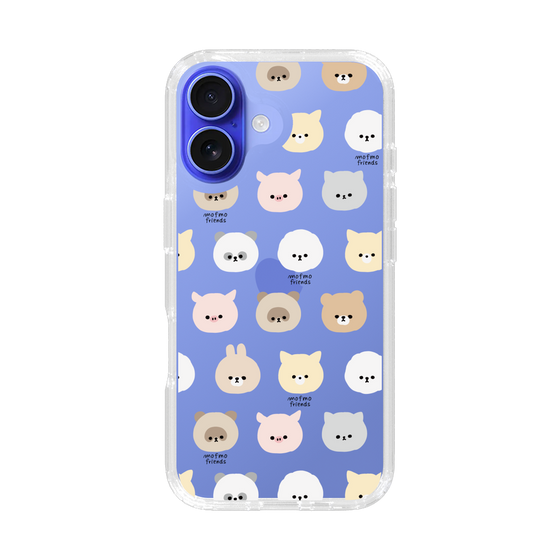 スリムプロテクションケース［ mofmofriends - フェイス ］