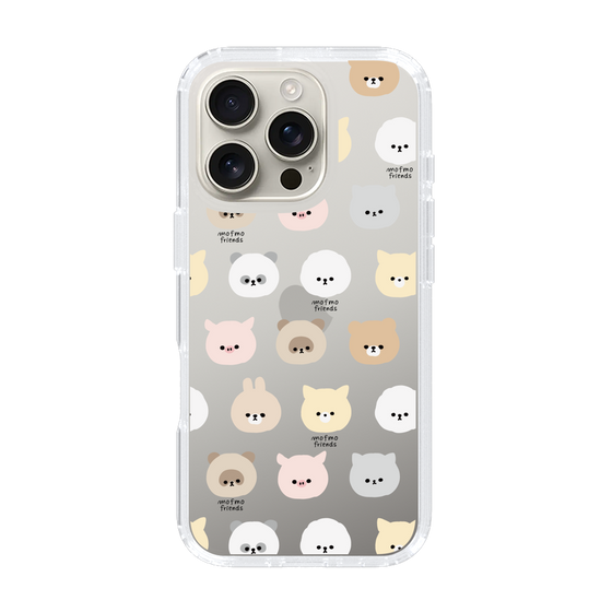 スリムプロテクションケース［ mofmofriends - フェイス ］