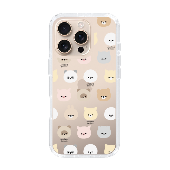 スリムプロテクションケース［ mofmofriends - フェイス ］
