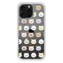 スリムプロテクションケース［ mofmofriends - フェイス ］
