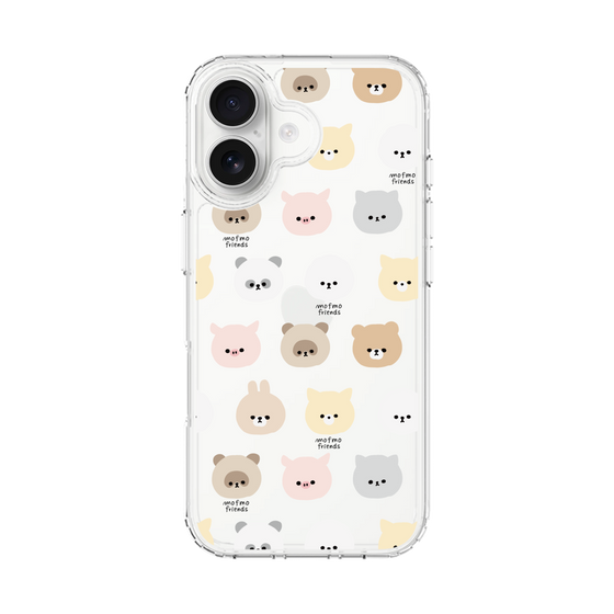 スリムプロテクションケース［ mofmofriends - フェイス ］