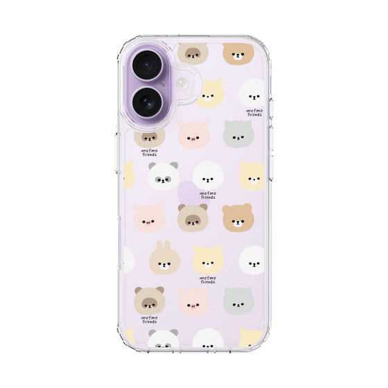 スリムプロテクションケース［ mofmofriends - フェイス ］